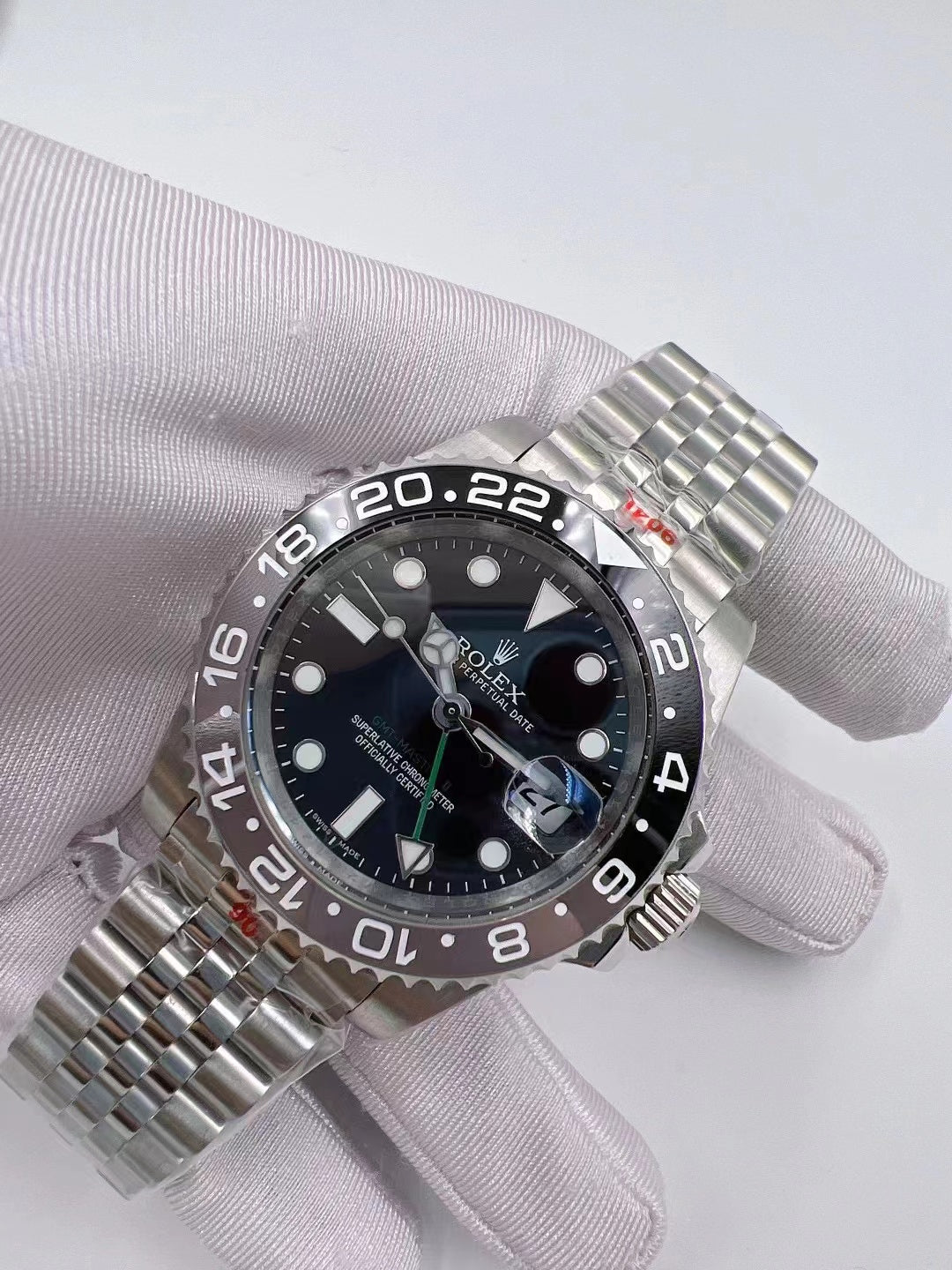 New 2024 GMT Master 2 Bruce Wayne Oyster and Jubilee Bracelet - IP Empire Replica Watches